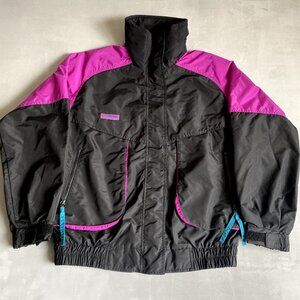 Columbia‎ Jacket Womens Medium Powder Keg Vintage Color Block y2k 03